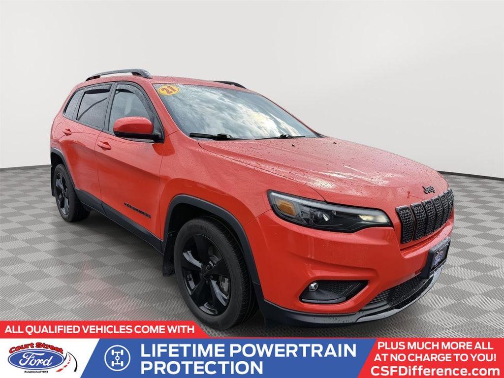 used 2021 Jeep Cherokee car, priced at $21,722