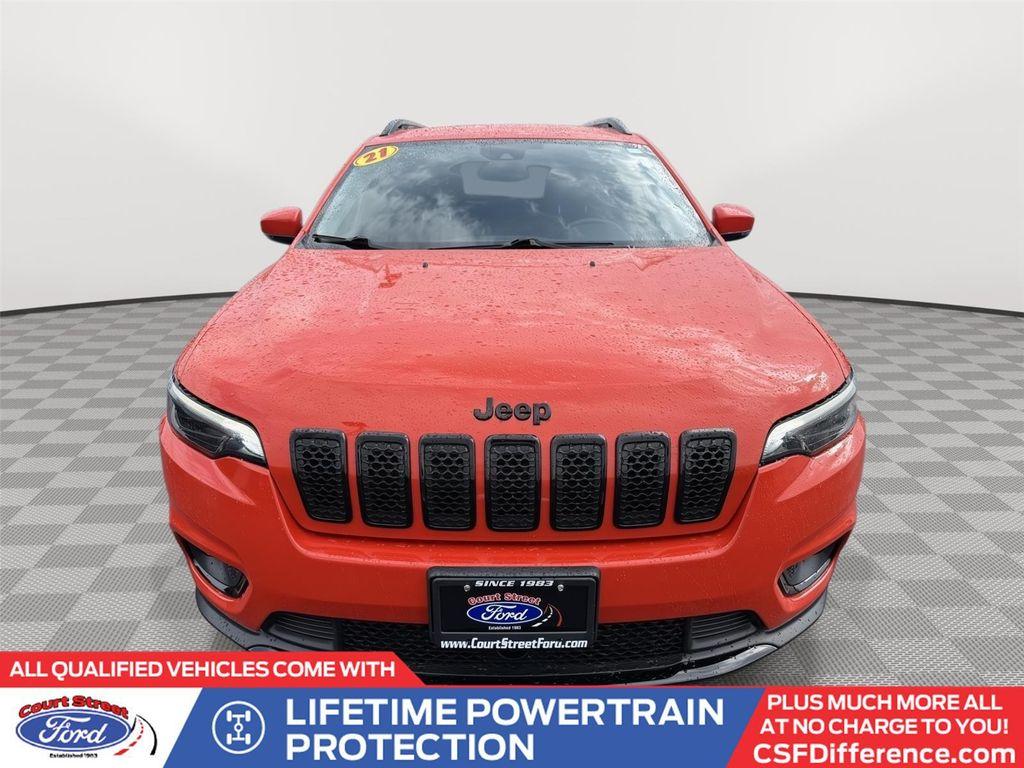 used 2021 Jeep Cherokee car, priced at $21,722