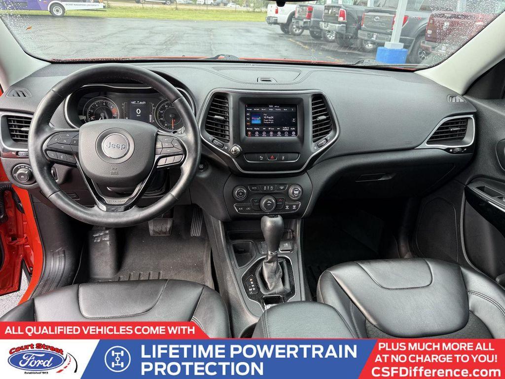 used 2021 Jeep Cherokee car, priced at $21,722