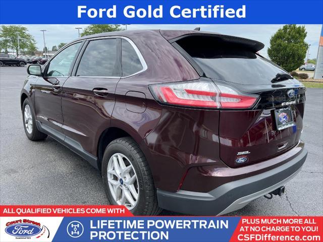 used 2022 Ford Edge car, priced at $27,198