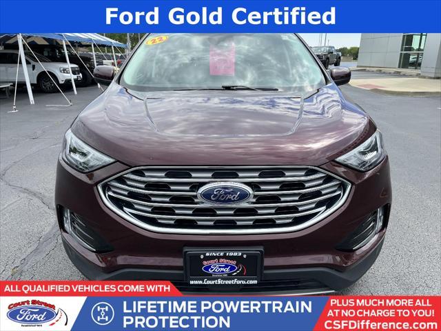 used 2022 Ford Edge car, priced at $27,198