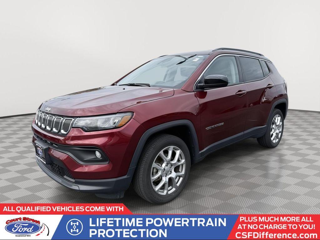 used 2022 Jeep Compass car, priced at $23,850