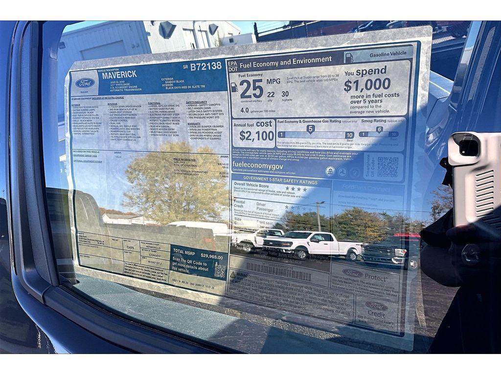 new 2025 Ford Maverick car, priced at $28,363