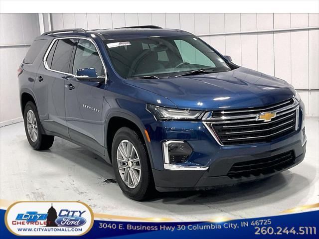 used 2022 Chevrolet Traverse car, priced at $33,149