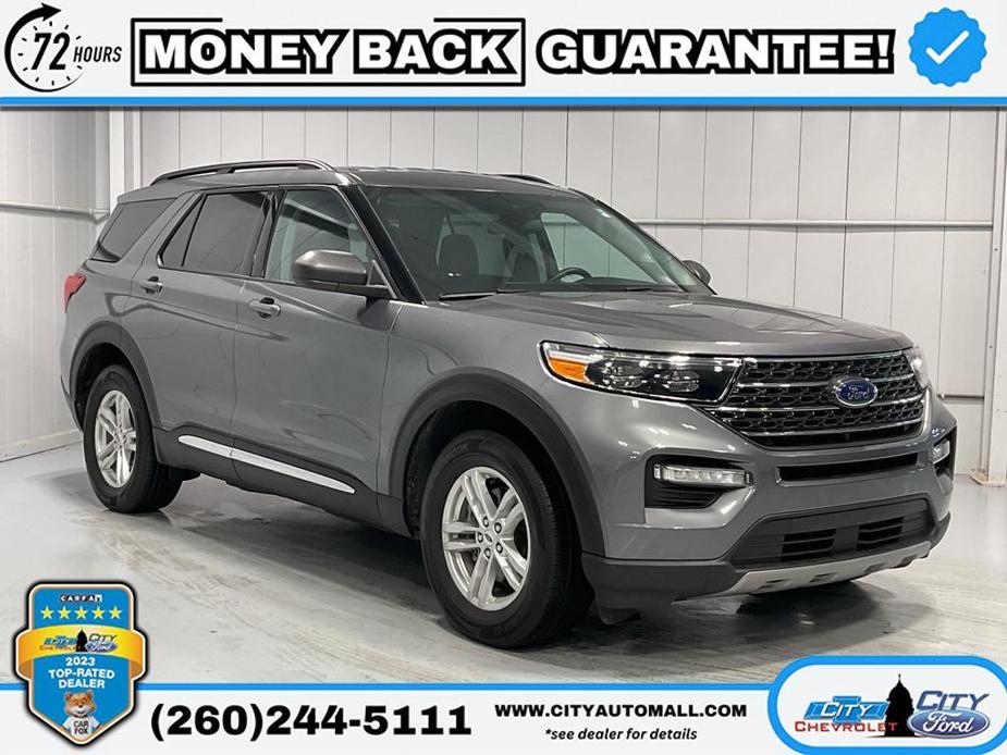 used 2022 Ford Explorer car, priced at $33,338