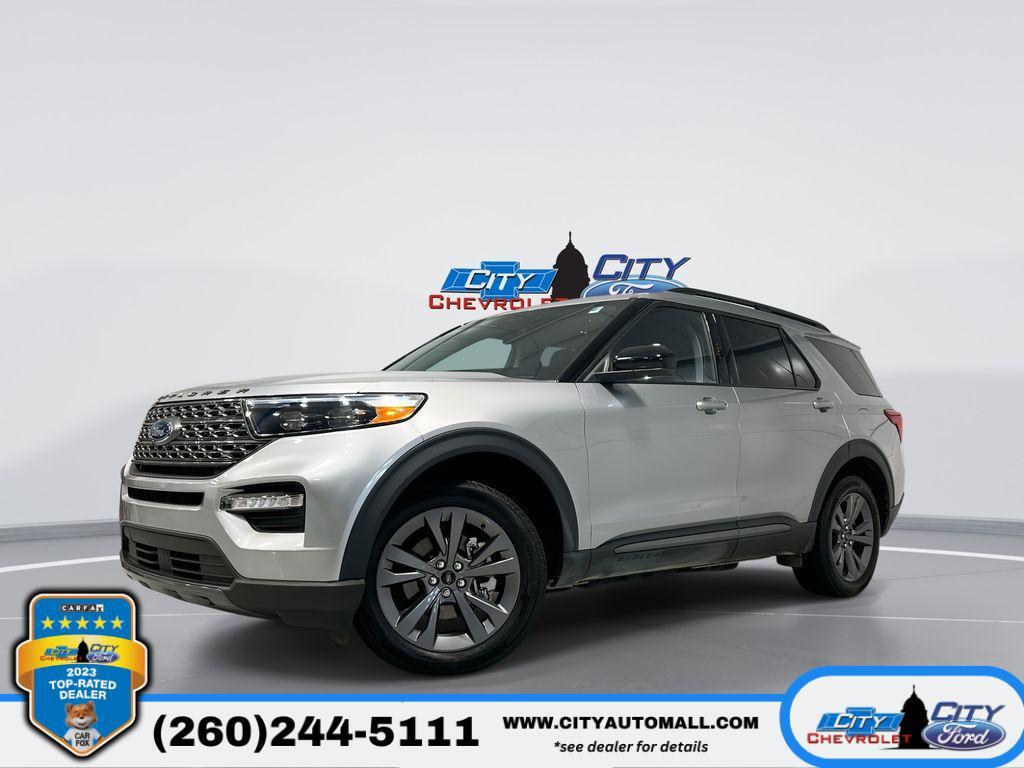 used 2023 Ford Explorer car, priced at $36,349