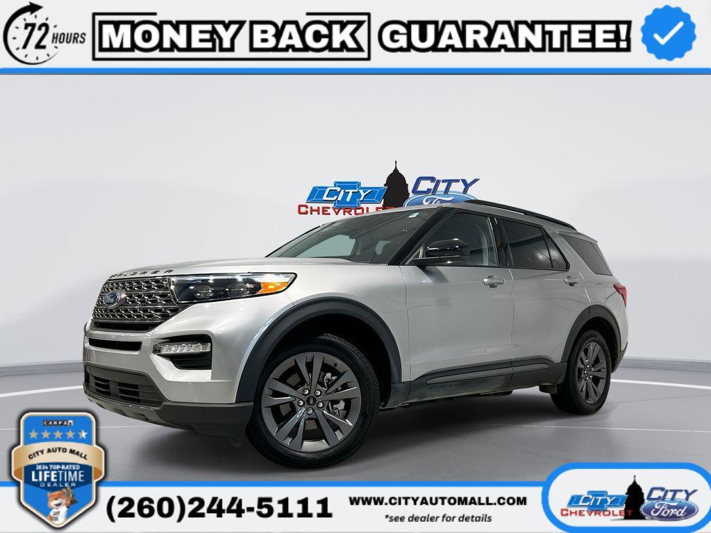 used 2023 Ford Explorer car, priced at $36,750