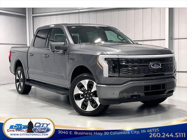 used 2023 Ford F-150 Lightning car, priced at $62,099