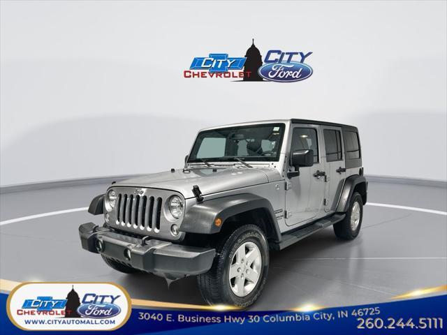 used 2014 Jeep Wrangler Unlimited car, priced at $15,499