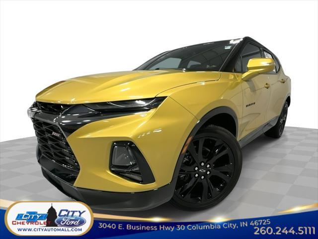 used 2022 Chevrolet Blazer car, priced at $34,499