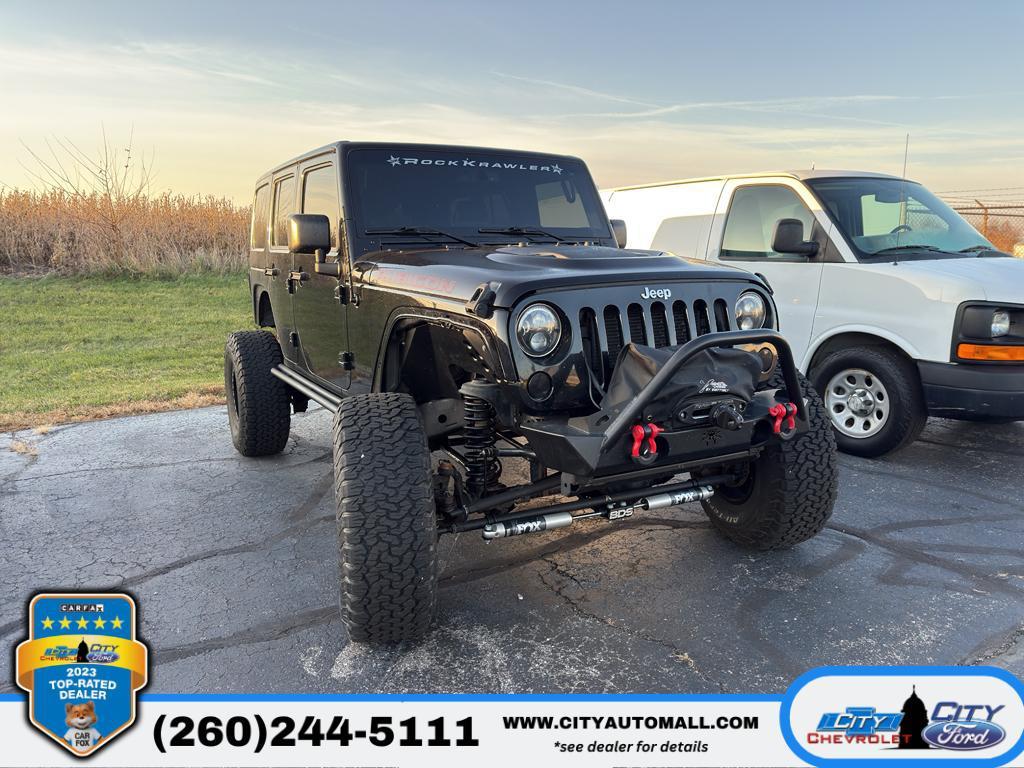used 2015 Jeep Wrangler Unlimited car, priced at $19,999