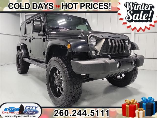 used 2018 Jeep Wrangler JK Unlimited car, priced at $23,972