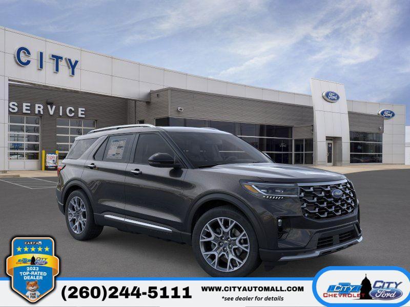 new 2025 Ford Explorer car, priced at $57,032