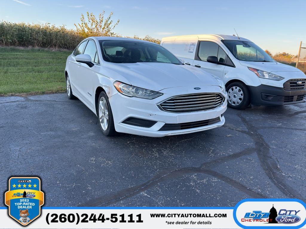 used 2018 Ford Fusion Hybrid car, priced at $8,998