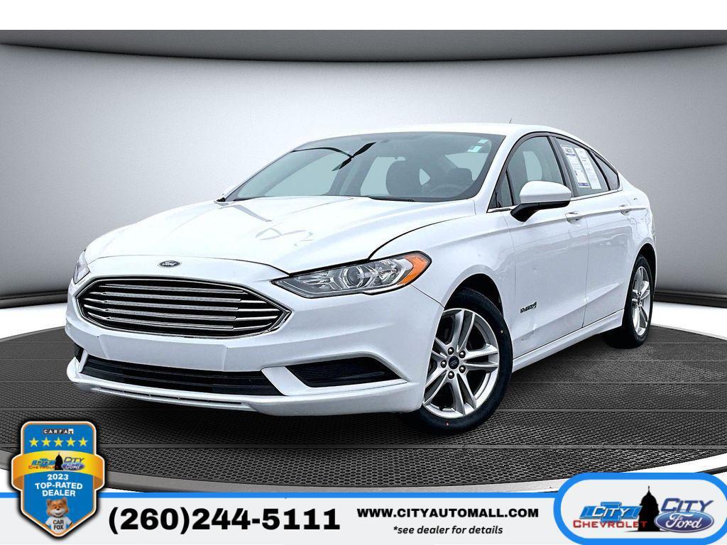 used 2018 Ford Fusion Hybrid car, priced at $8,998