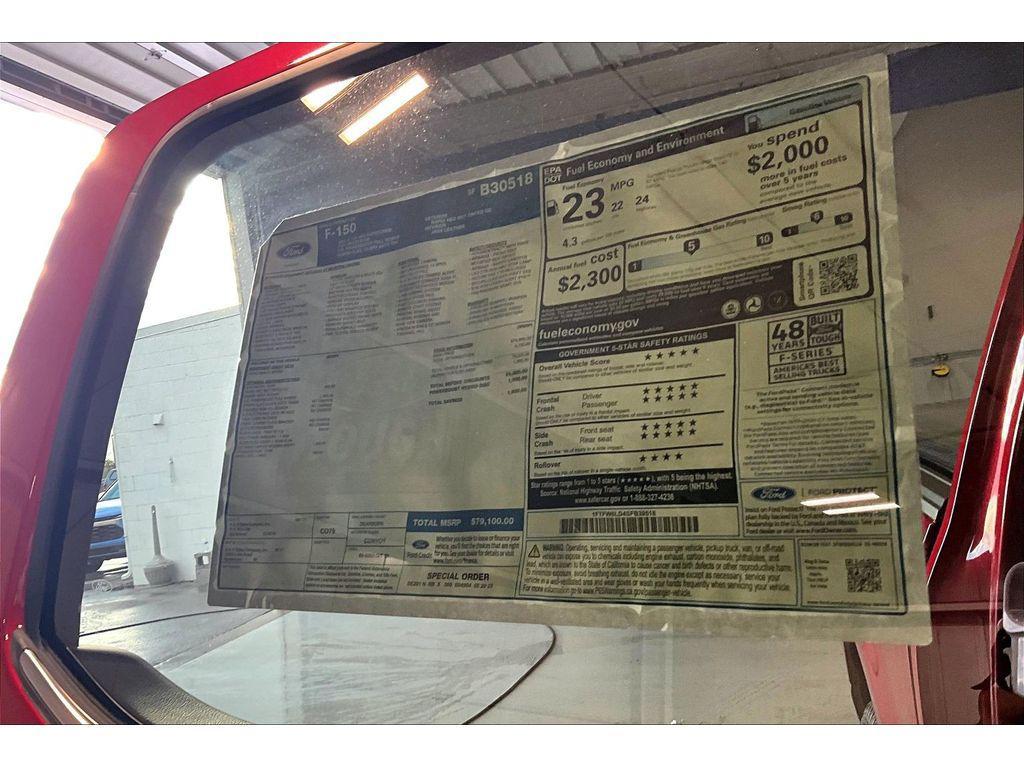 new 2025 Ford F-150 car, priced at $71,722