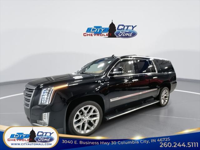 used 2017 Cadillac Escalade ESV car, priced at $30,345