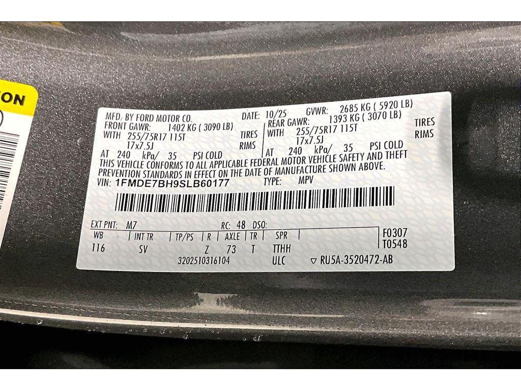 new 2025 Ford Bronco car, priced at $48,936