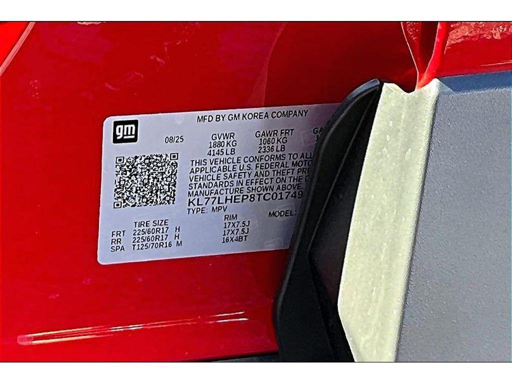 new 2026 Chevrolet Trax car, priced at $24,620