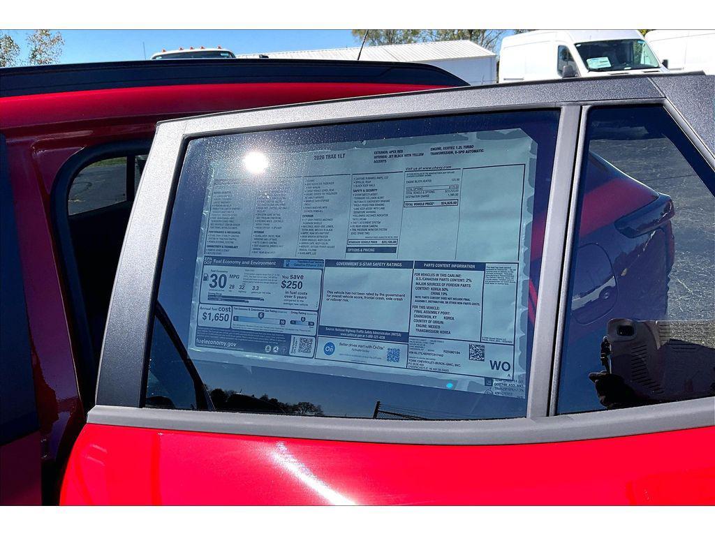 new 2026 Chevrolet Trax car, priced at $24,620