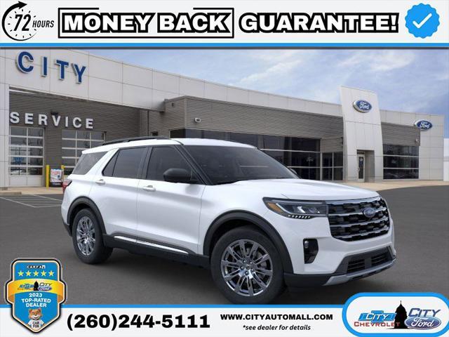 new 2025 Ford Explorer car, priced at $49,160