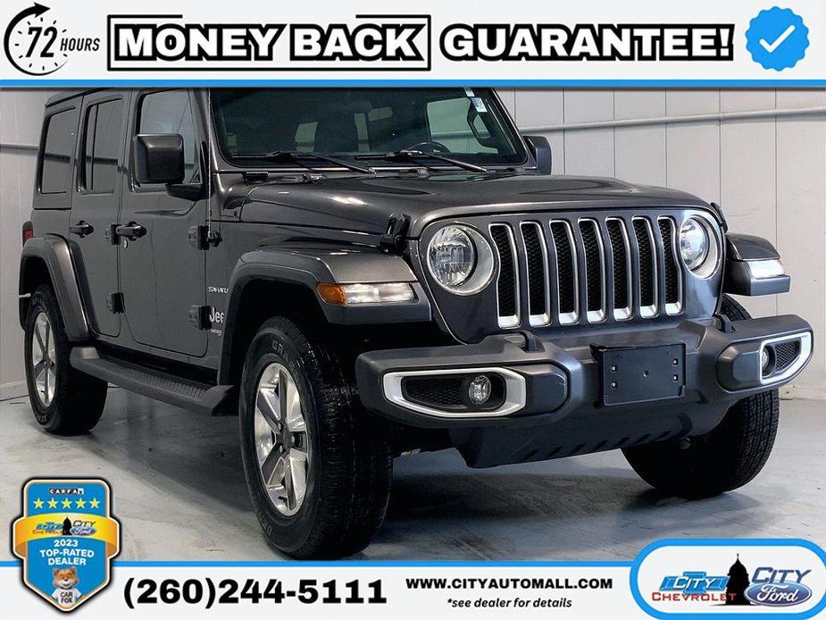 used 2021 Jeep Wrangler Unlimited car, priced at $27,824