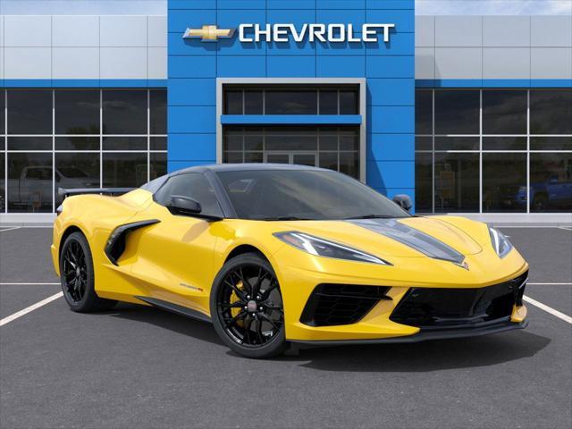 new 2025 Chevrolet Corvette car, priced at $100,355