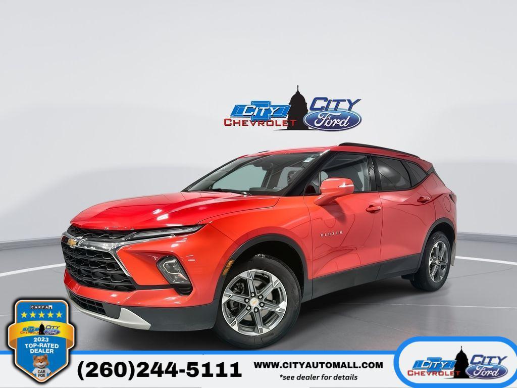 used 2024 Chevrolet Blazer car, priced at $23,799