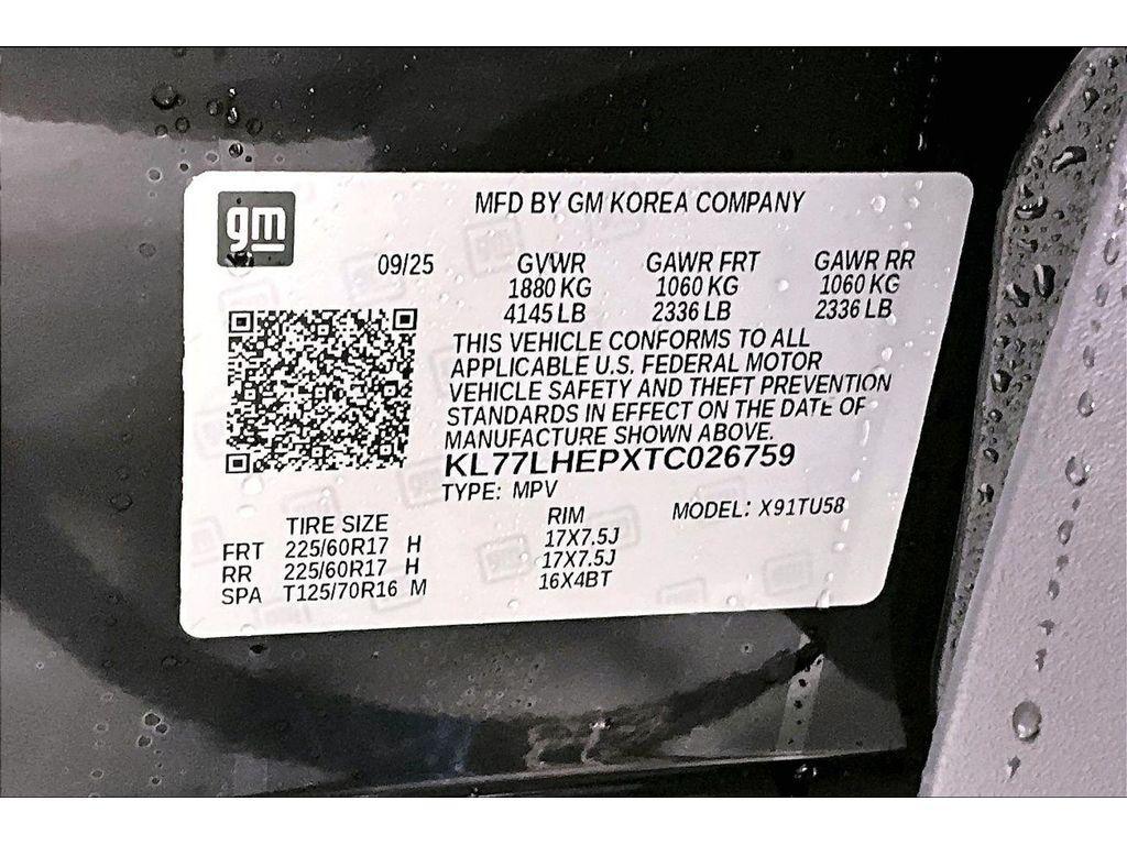 new 2026 Chevrolet Trax car, priced at $26,010