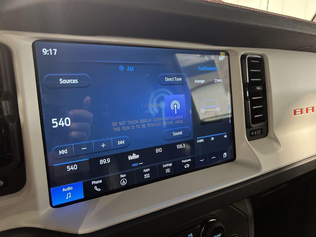 new 2025 Ford Bronco car, priced at $75,449