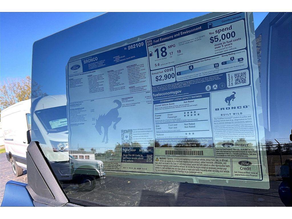 new 2025 Ford Bronco car, priced at $56,327