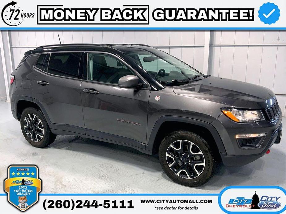 used 2020 Jeep Compass car, priced at $19,726