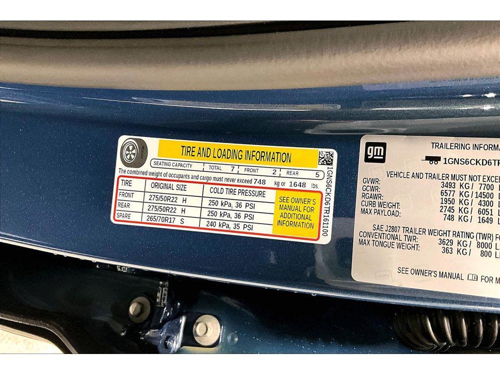 new 2026 Chevrolet Suburban car, priced at $76,895