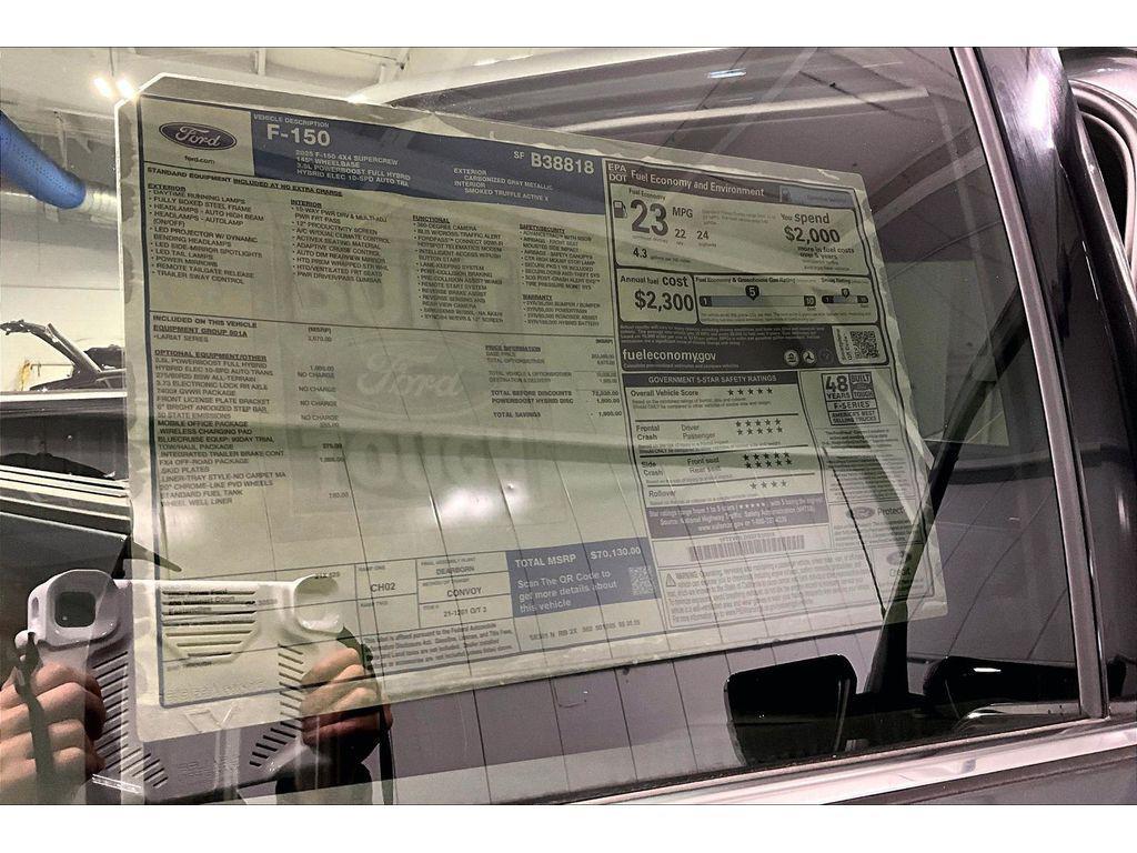 new 2025 Ford F-150 car, priced at $63,142