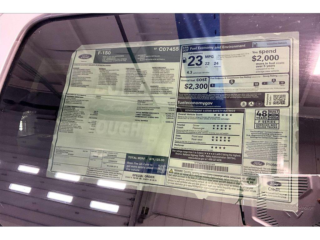 new 2025 Ford F-150 car, priced at $69,938