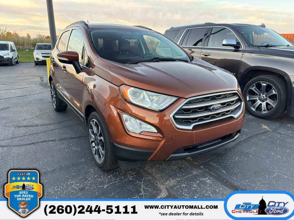 used 2018 Ford EcoSport car, priced at $13,031