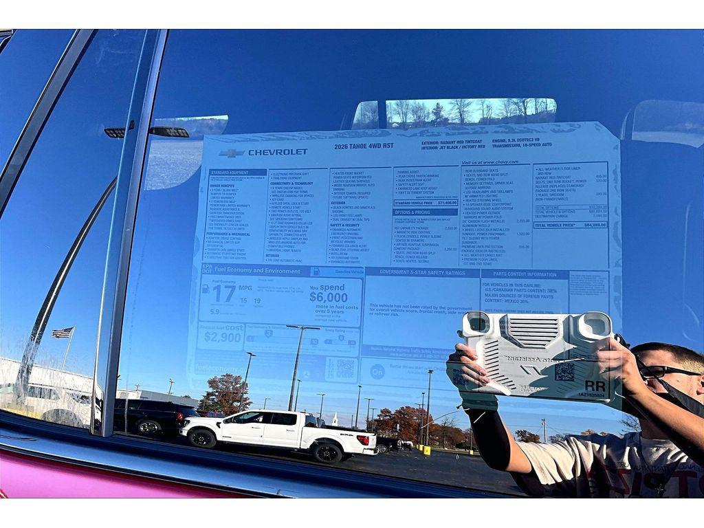 new 2026 Chevrolet Tahoe car, priced at $82,043