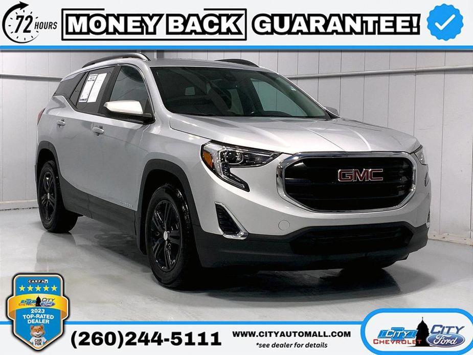 used 2021 GMC Terrain car, priced at $21,427
