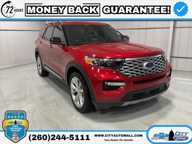 used 2021 Ford Explorer car, priced at $37,422