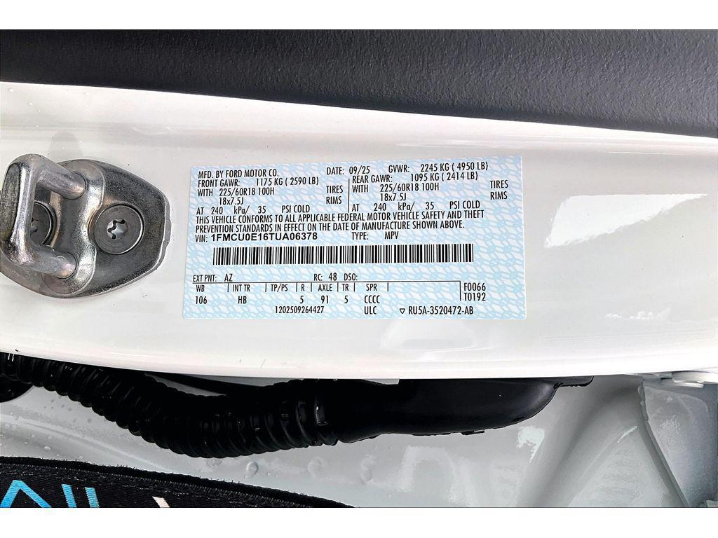 new 2026 Ford Escape PHEV car, priced at $34,050