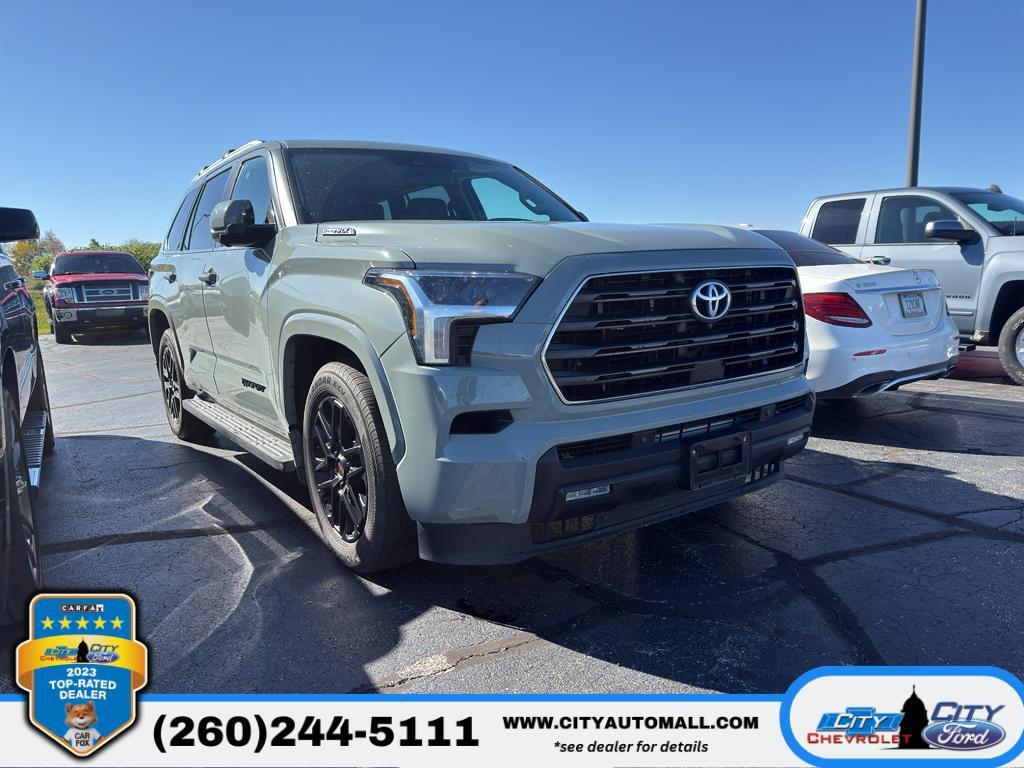 used 2024 Toyota Sequoia car, priced at $67,652