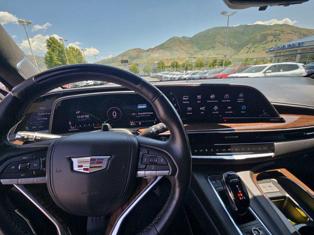 used 2021 Cadillac Escalade ESV car, priced at $63,328