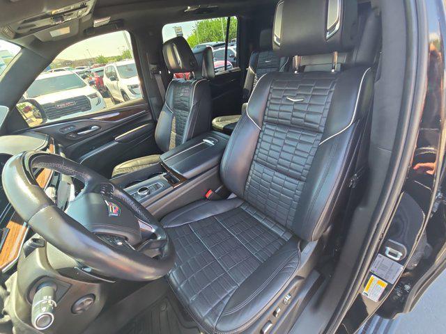 used 2021 Cadillac Escalade ESV car, priced at $63,328