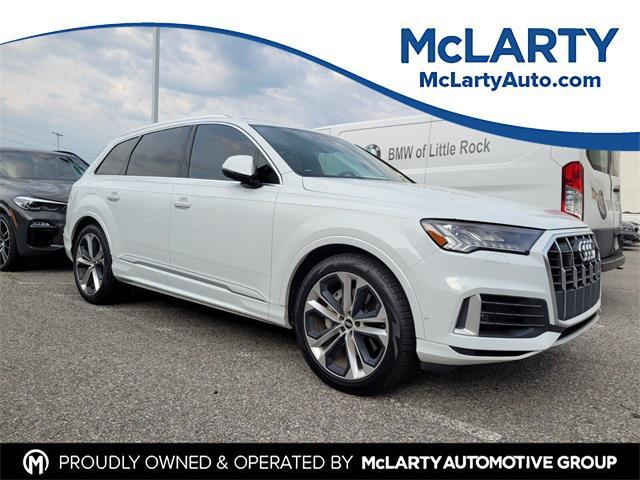 used 2021 Audi Q7 car, priced at $38,000
