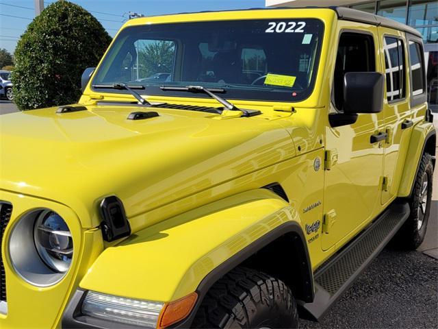 used 2022 Jeep Wrangler Unlimited car, priced at $34,190