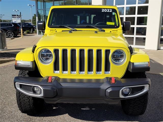 used 2022 Jeep Wrangler Unlimited car, priced at $34,190