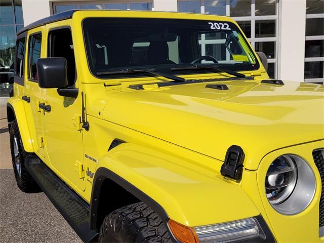 used 2022 Jeep Wrangler Unlimited car, priced at $34,190