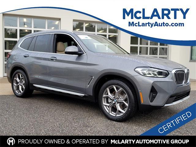 used 2023 BMW X3 car, priced at $41,990
