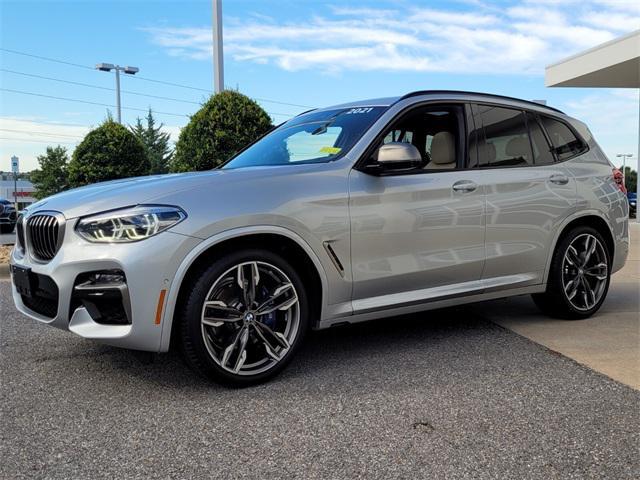 used 2021 BMW X3 car, priced at $34,990