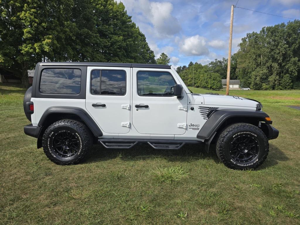 used 2021 Jeep Wrangler Unlimited car, priced at $27,863